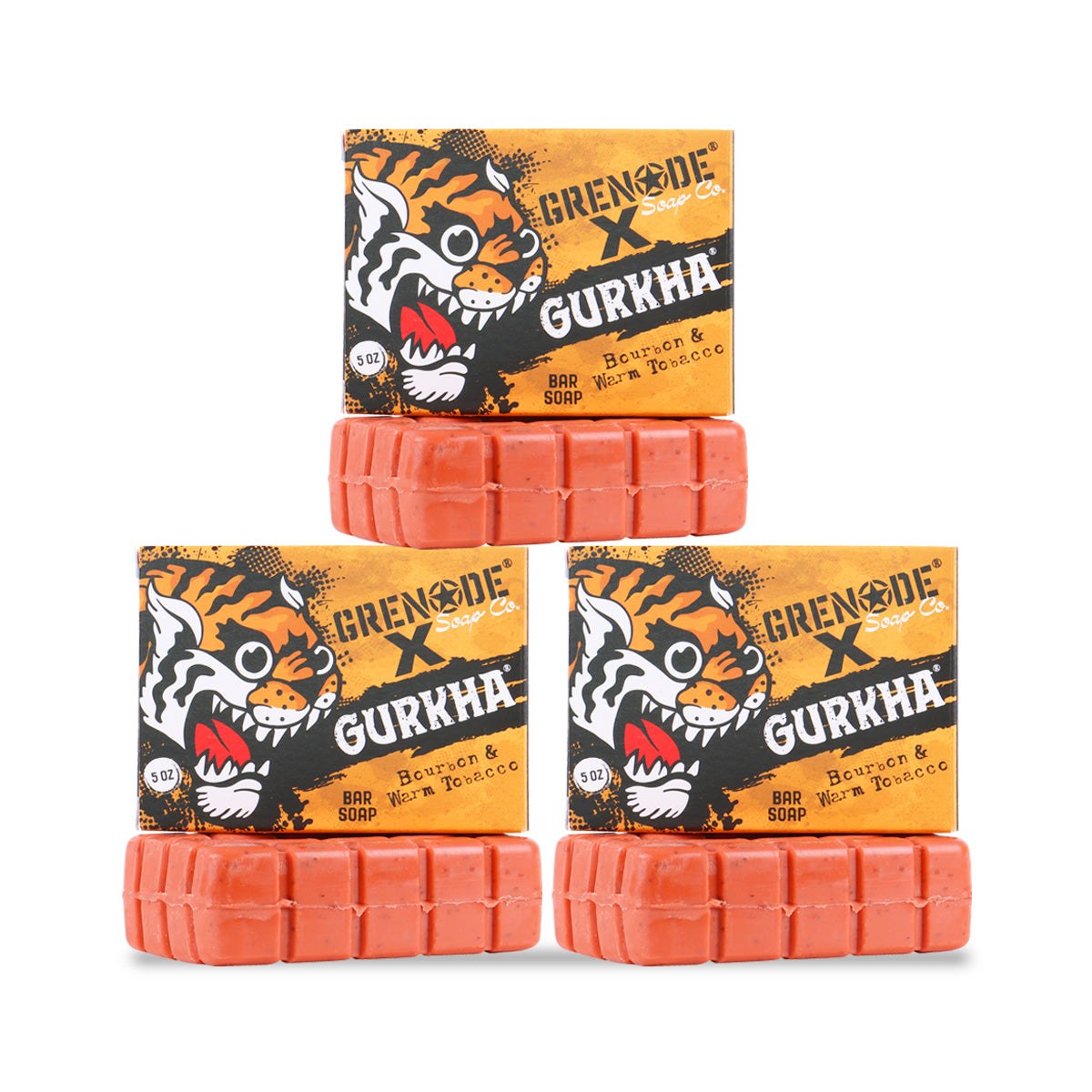 GRENADE® X GURKHA SOAP® - 3 PACK