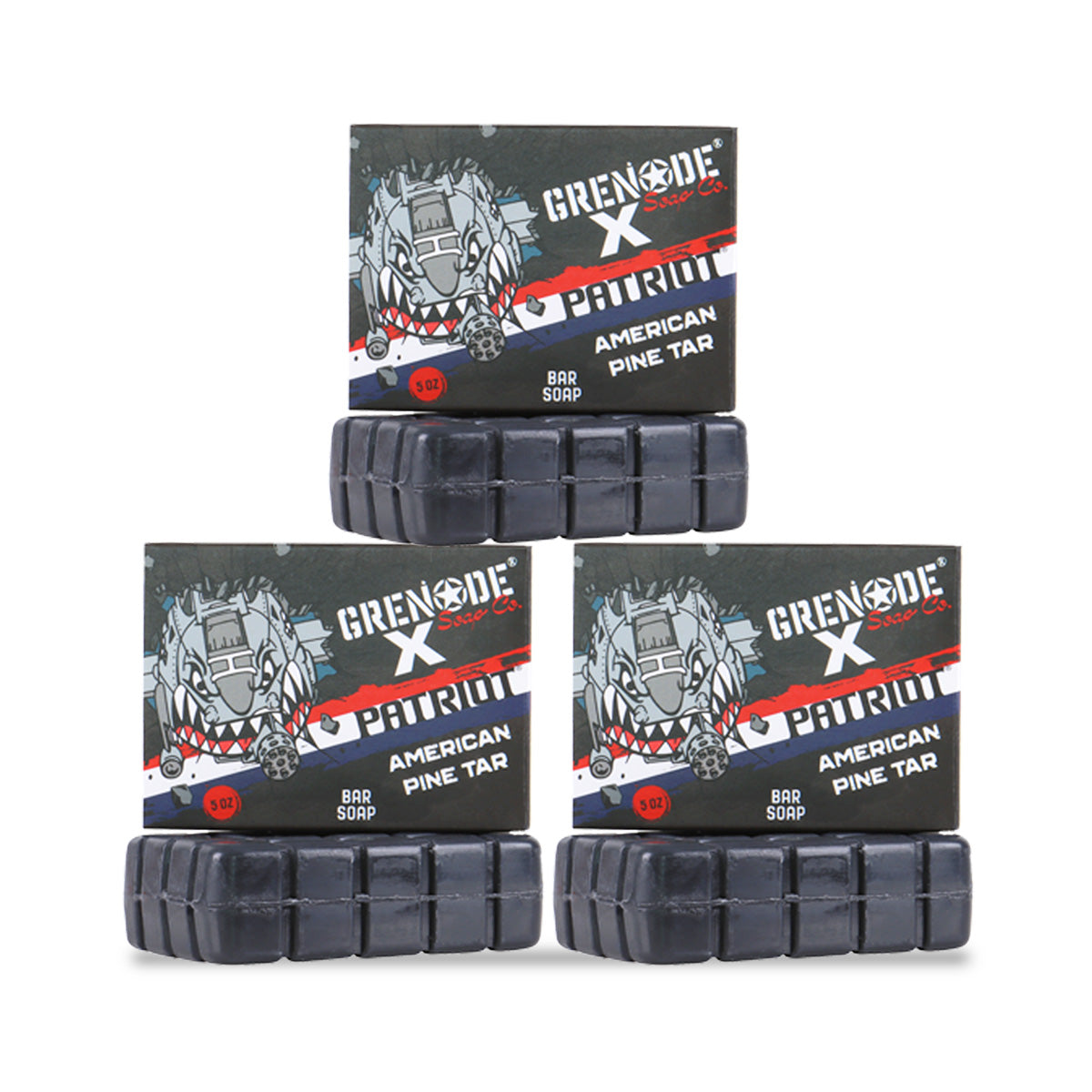 GRENADE X PATRIOT PINE TAR BAR - 3 PACK