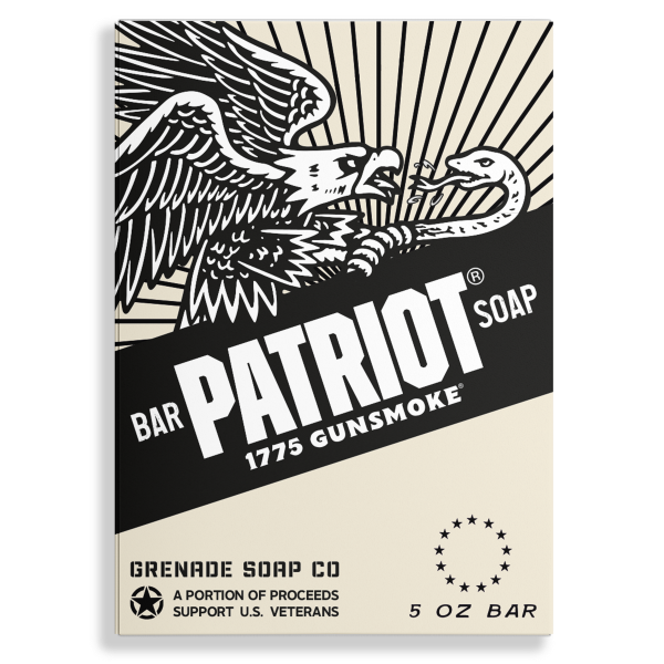 1775 PATRIOT GUNSMOKE BAR SOAP