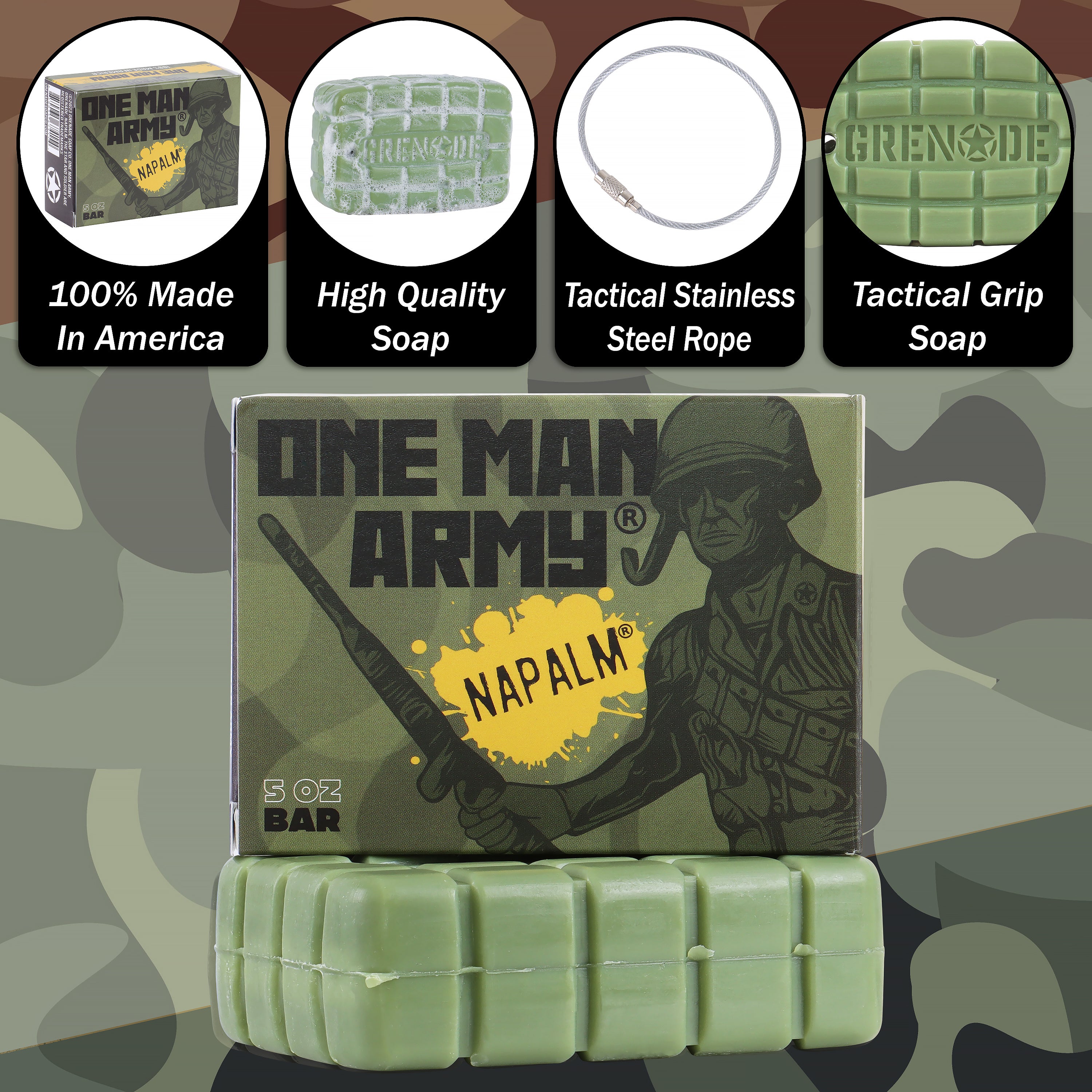 GRENADE® SOAP CO X ONE MAN ARMY - NAPALM®