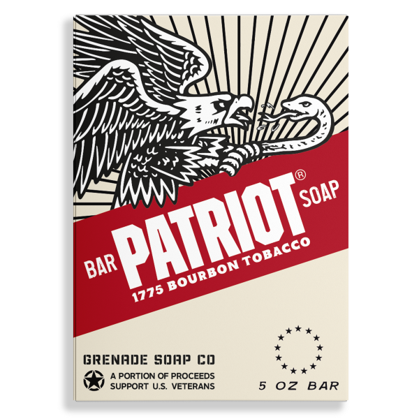 1775 PATRIOT BOURBON TOBACCO BAR SOAP