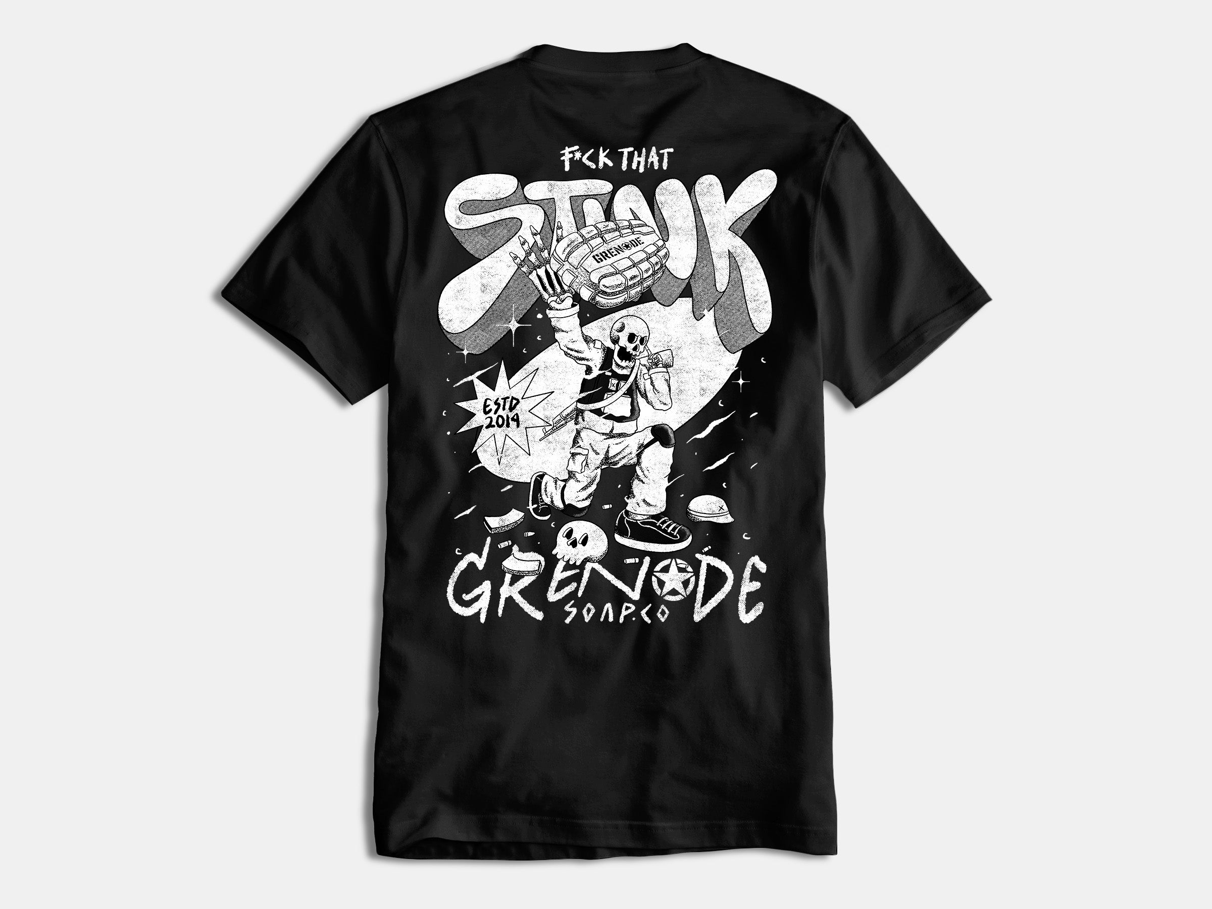 GRENADE F*CK THAT STINK T-SHIRT