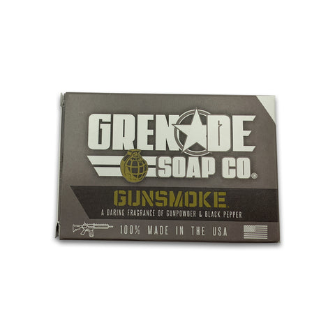 Grenade Soap in GUNSMOKE - 3 bar subscription
