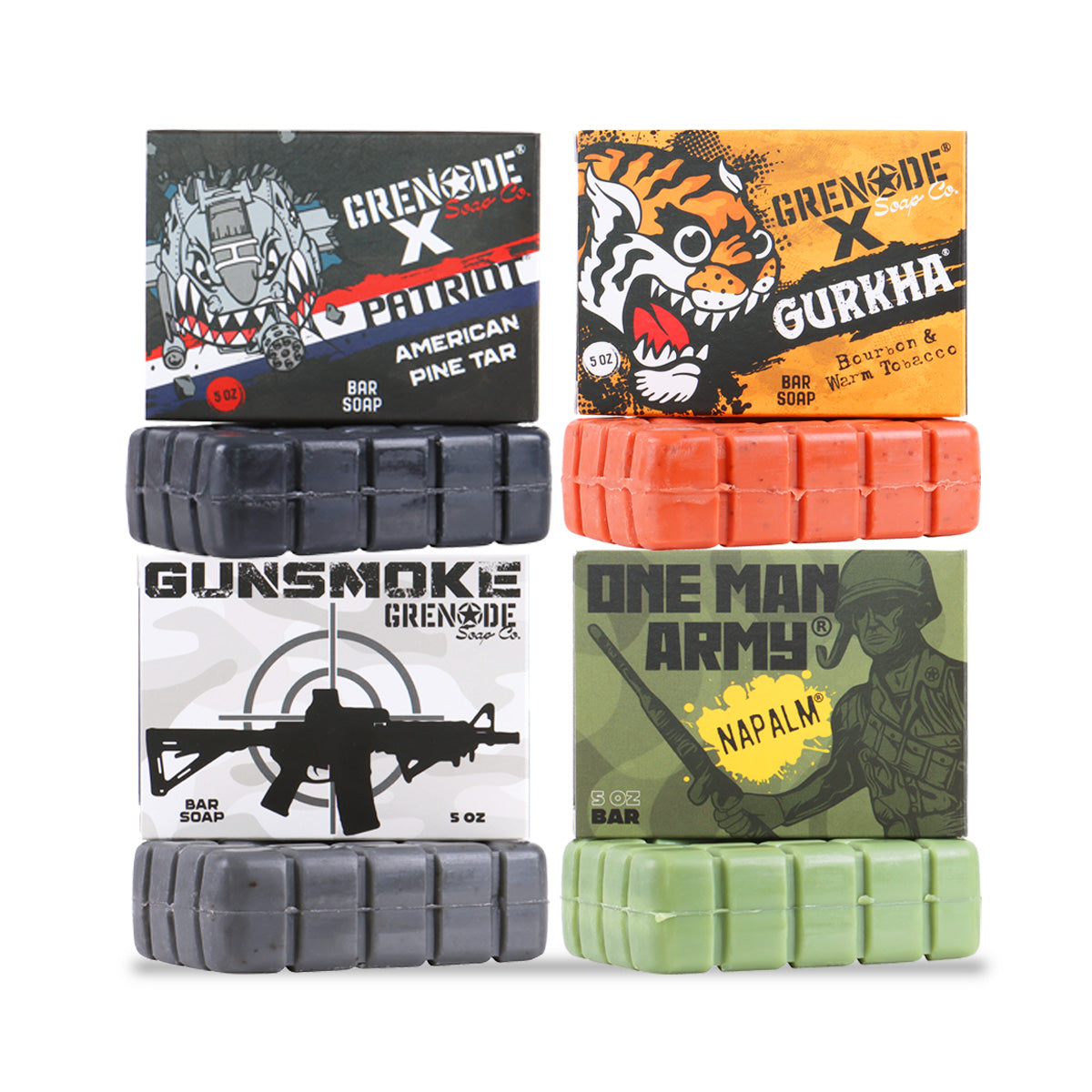 GRENADE SOAP CO. X VARIETY 4-PACK