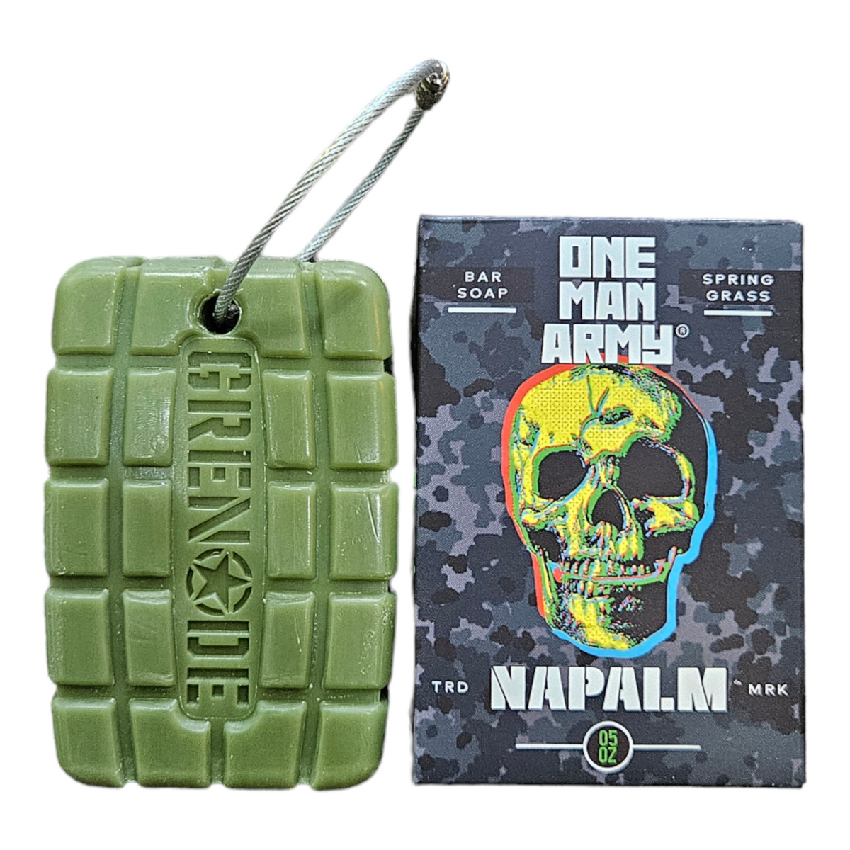 One Man Army - NAPALM® Bar Soap – ONE MAN ARMY / GRENADE