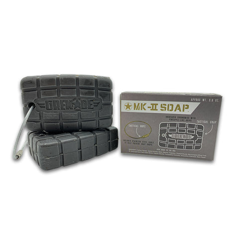 Grenade Soap in GUNSMOKE - 3 bar subscription