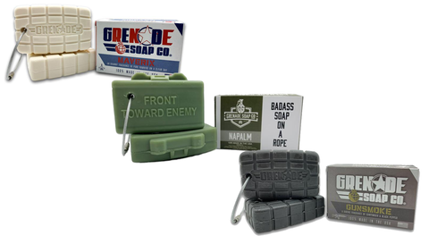 Grenade Soap Variety 3 Pack
